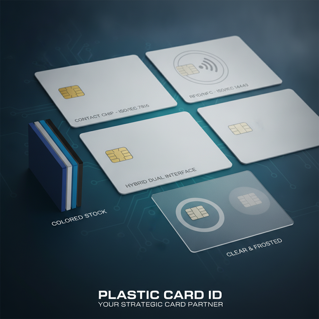 Types of Blank Smart Chip Cards Available Through Plastic Card ID