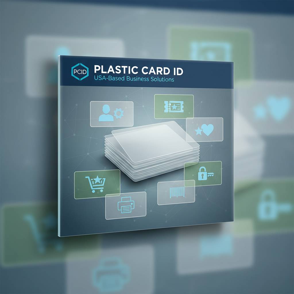 Blank Clear Cards in an In-House Card Program