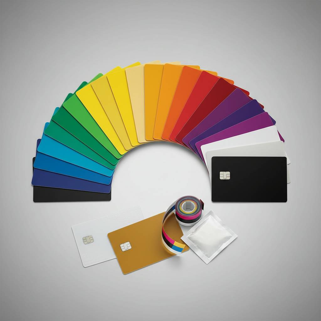 Discover Your Perfect Palette: Blank Colored Plastic Cards Color Options