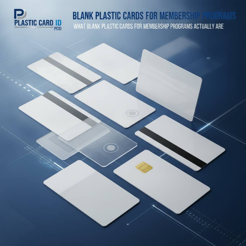 What Blank Plastic Cards for Membership Programs Actually Are