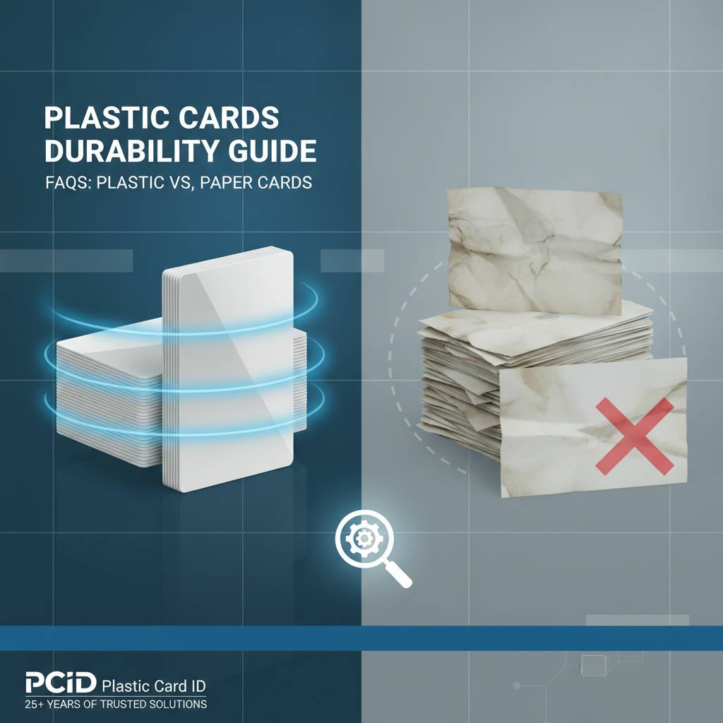 Frequently Asked Questions: Blank Plastic Cards vs Paper Cards